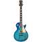 EastCoast L1 Flame Top Blue Burst Rosewood Fingerboard Front View