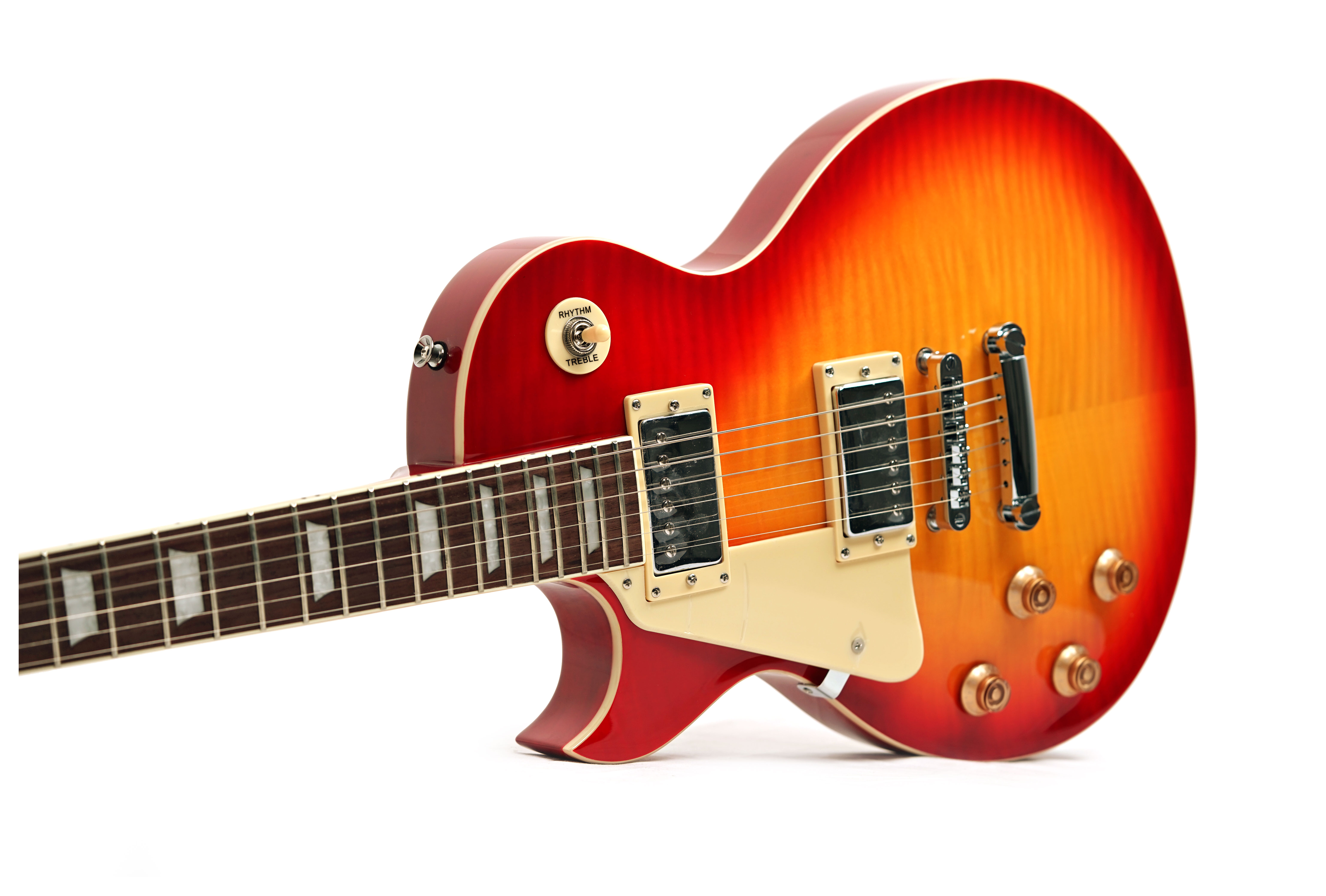 EastCoast L1-HCS-LH Flame Top Heritage Cherry Sunburst Rosewood Fingerboard Left Handed (Ex-Demo) #LDCL1HCS