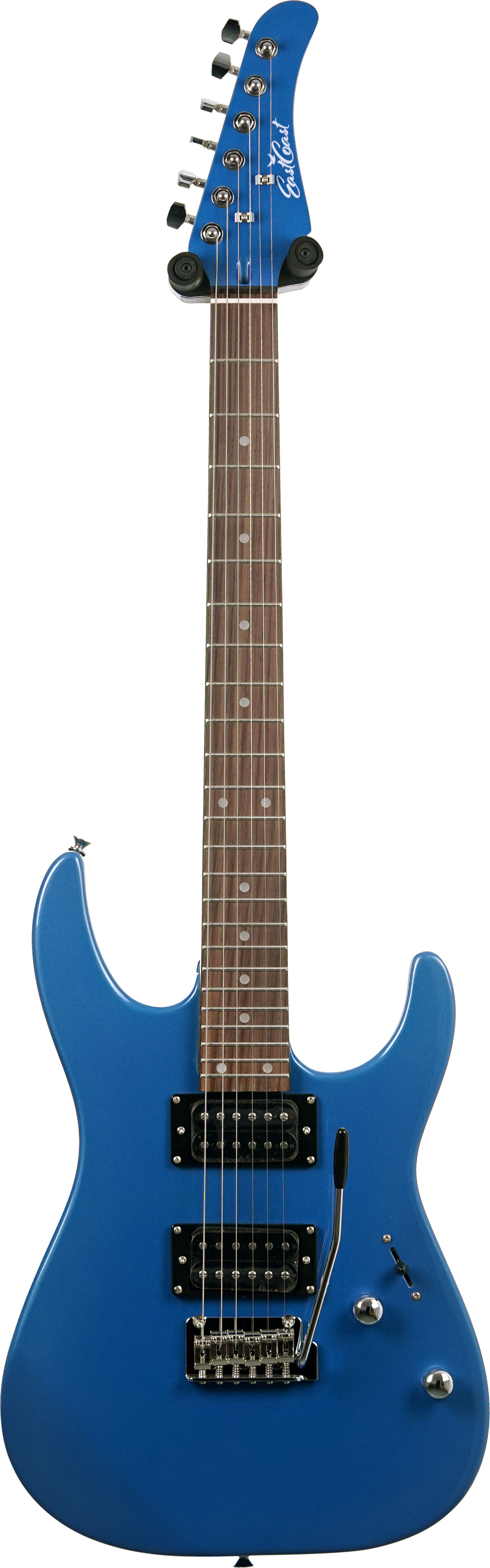 EastCoast HM1-MB Metallic Blue Rosewood Fingerboard (Ex-Demo) #LDC100925