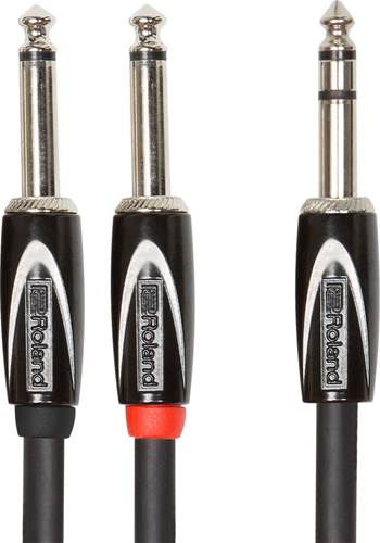 Roland 10Ft/3M Interconnect TRS - Dual TS Insert Cable