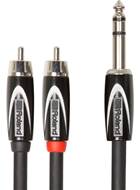 Roland 10Ft/3M Interconnect TRS - Dual RCA Stereo Cable