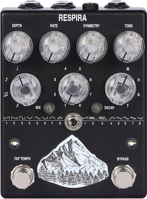 AC Noises Limited Edition Respira Shimmer Reverb/Tremolo Black