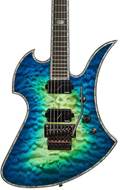 BC Rich Mockingbird Extreme Exotic FR Cyan Blue