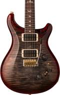 PRS Custom 24-08 Charcoal Cherry Burst Pattern Thin