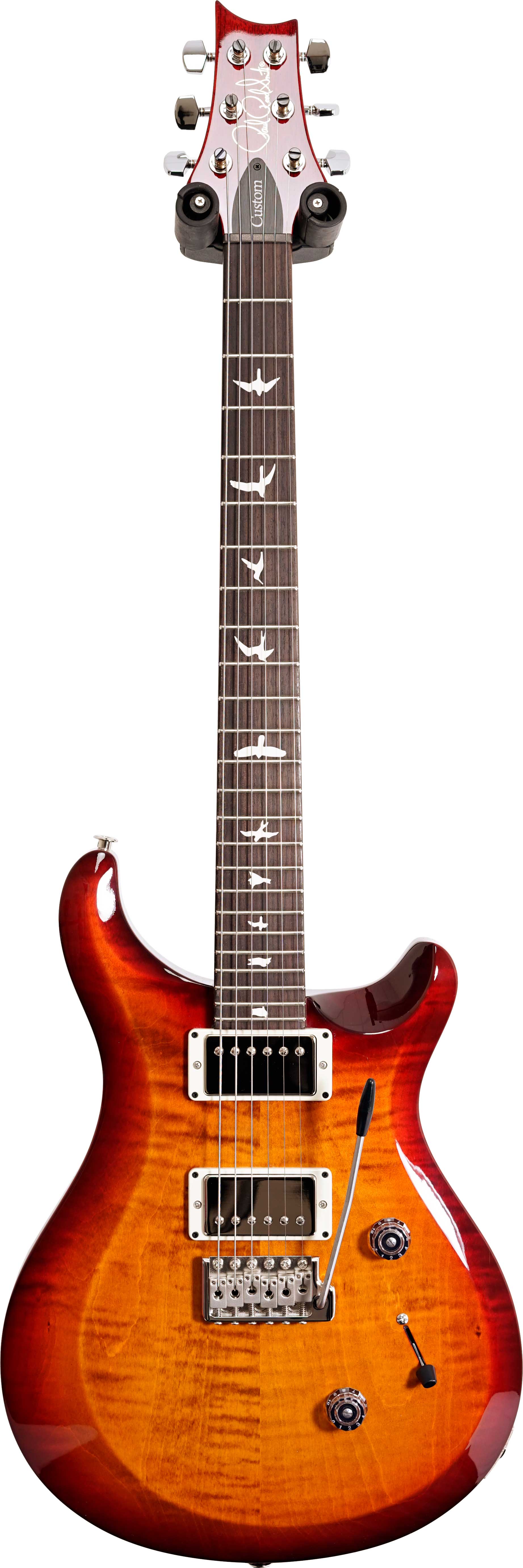 prs s2 custom 22 dark cherry sunburst