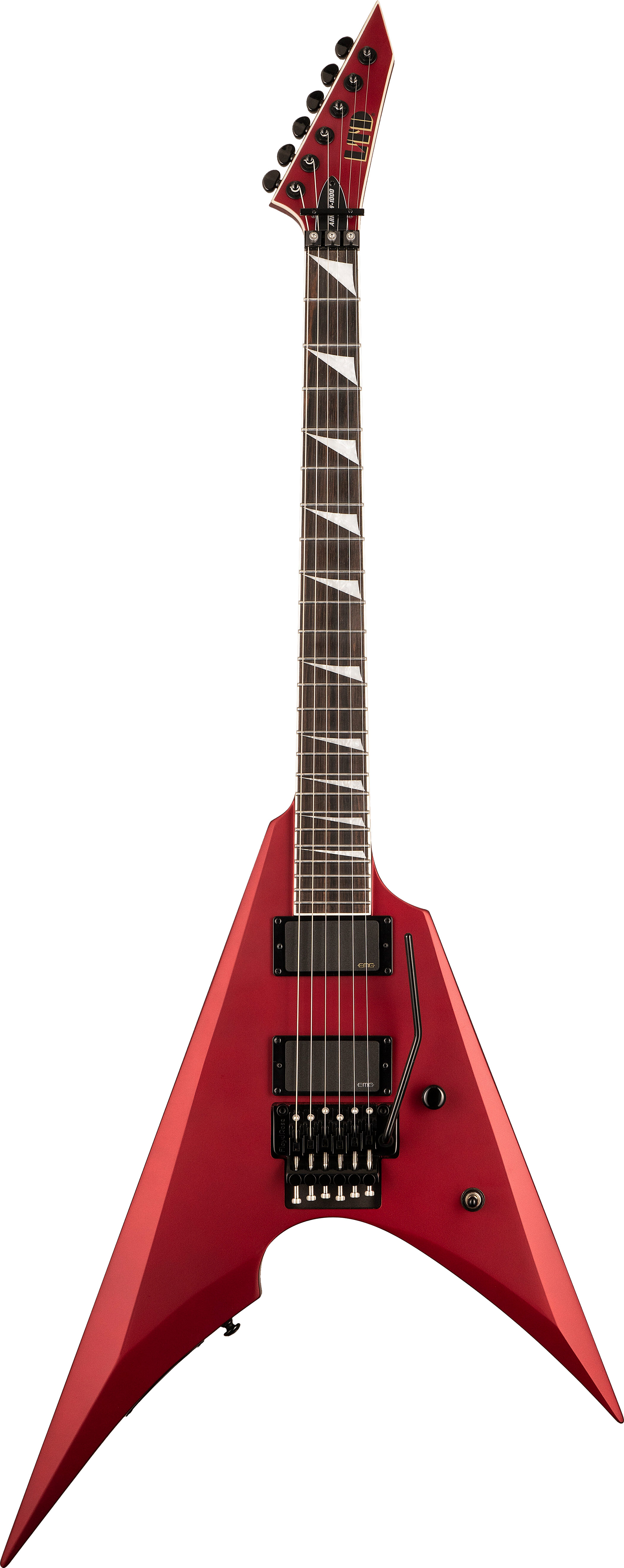 ESP LTD Arrow-1000 Candy Apple Red Satin