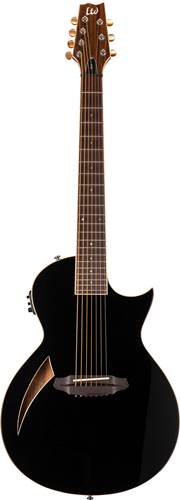 ESP LTD TL-7 7 String Acoustic Black