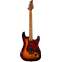Suhr Limited Edition Classic S Paulownia HSS 3 Tone Sunburst 3A Roasted Birdseye Neck and Fingerboard Front View