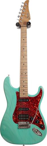 Suhr Limited Edition Classic S Paulownia HSS Trans Sea Foam Green 3A Roasted Birdseye Neck & Fingerboard (Ex-Demo) #73050