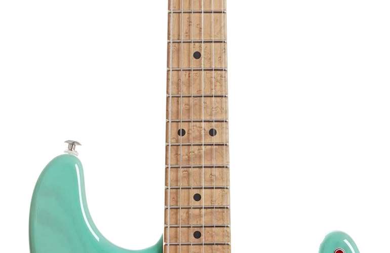 Suhr Limited Edition Classic S Paulownia HSS Trans Sea Foam Green 3A Roasted Birdseye Neck & Fingerboard (Ex-Demo) #73050 Suhr Limited Edition Classic S Paulownia HSS Trans Sea Foam Green 3A Roasted Birdseye Neck & Fingerboard (Ex-Demo) #73050