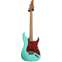 Suhr Limited Edition Classic S Paulownia HSS Trans Sea Foam Green 3A Roasted Birdseye Neck & Fingerboard #75422 Front View