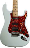 Suhr Limited Edition Classic S Paulownia HSS Trans Sonic Blue with 3A Roasted Birdseye Neck and Fingerboard #66023