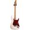 Suhr Limited Edition Classic S Paulownia HSS Trans White With 3A Roasted Birdseye Neck & Fingerboard #73083 Front View