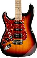 Suhr Limited Edition Classic S Paulownia HSS 3 Tone Sunburst with 3A Roasted Birdseye Neck & Fingerboard Left Handed #66016