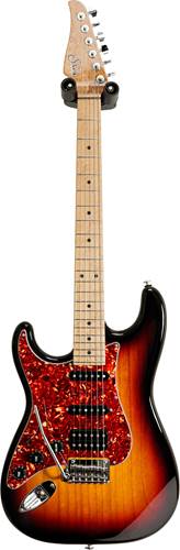Suhr Limited Edition Classic S Paulownia HSS 3 Tone Sunburst with 3A Roasted Birdseye Neck & Fingerboard Left Handed #66016