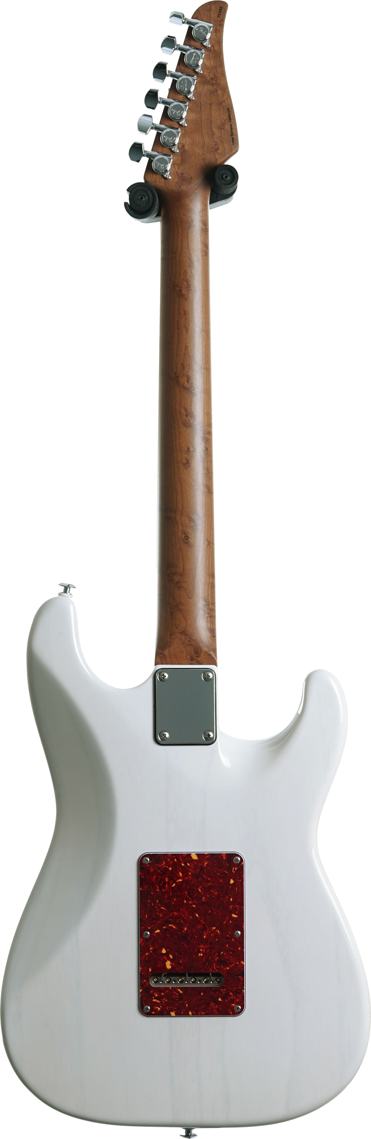 Suhr Limited Edition Classic S Paulownia HSS Trans White 3A Roasted Birdseye Neck & Fingerboard Left Handed