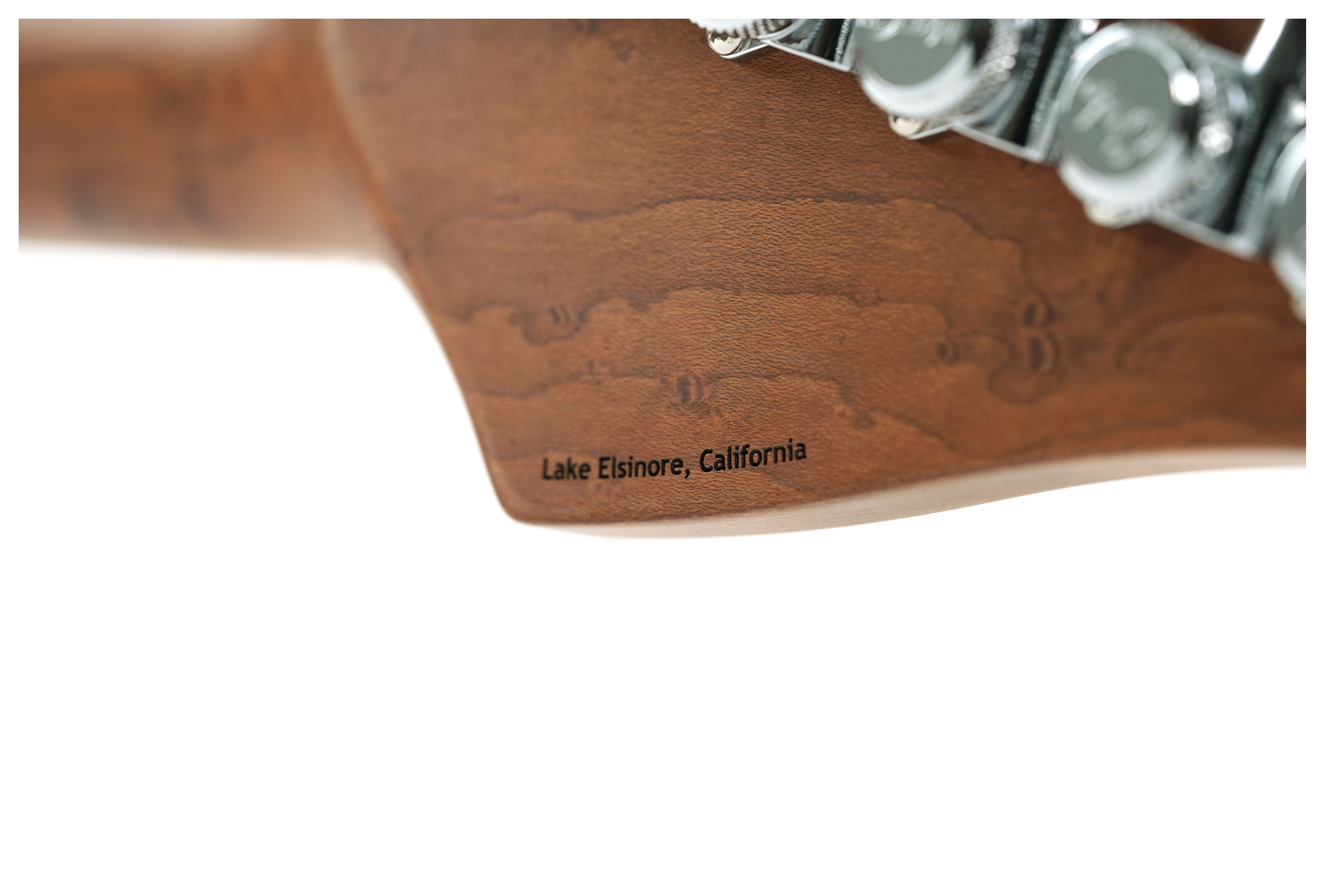 Suhr Limited Edition Classic S Paulownia HSS Trans White 3A Roasted Birdseye Neck & Fingerboard Left Handed