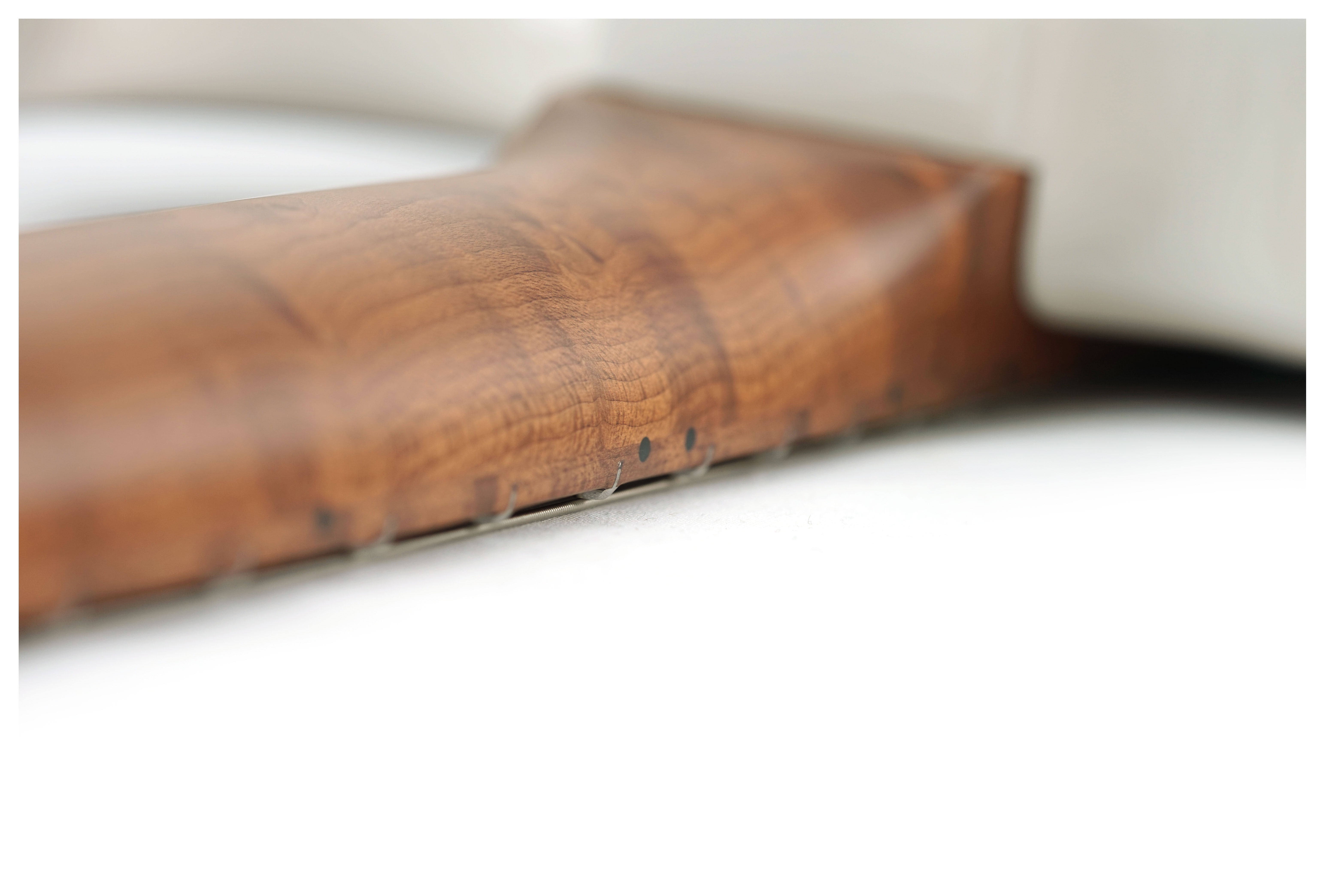 Suhr Limited Edition Classic S Paulownia HSS Trans White 3A Roasted Birdseye Neck & Fingerboard Left Handed