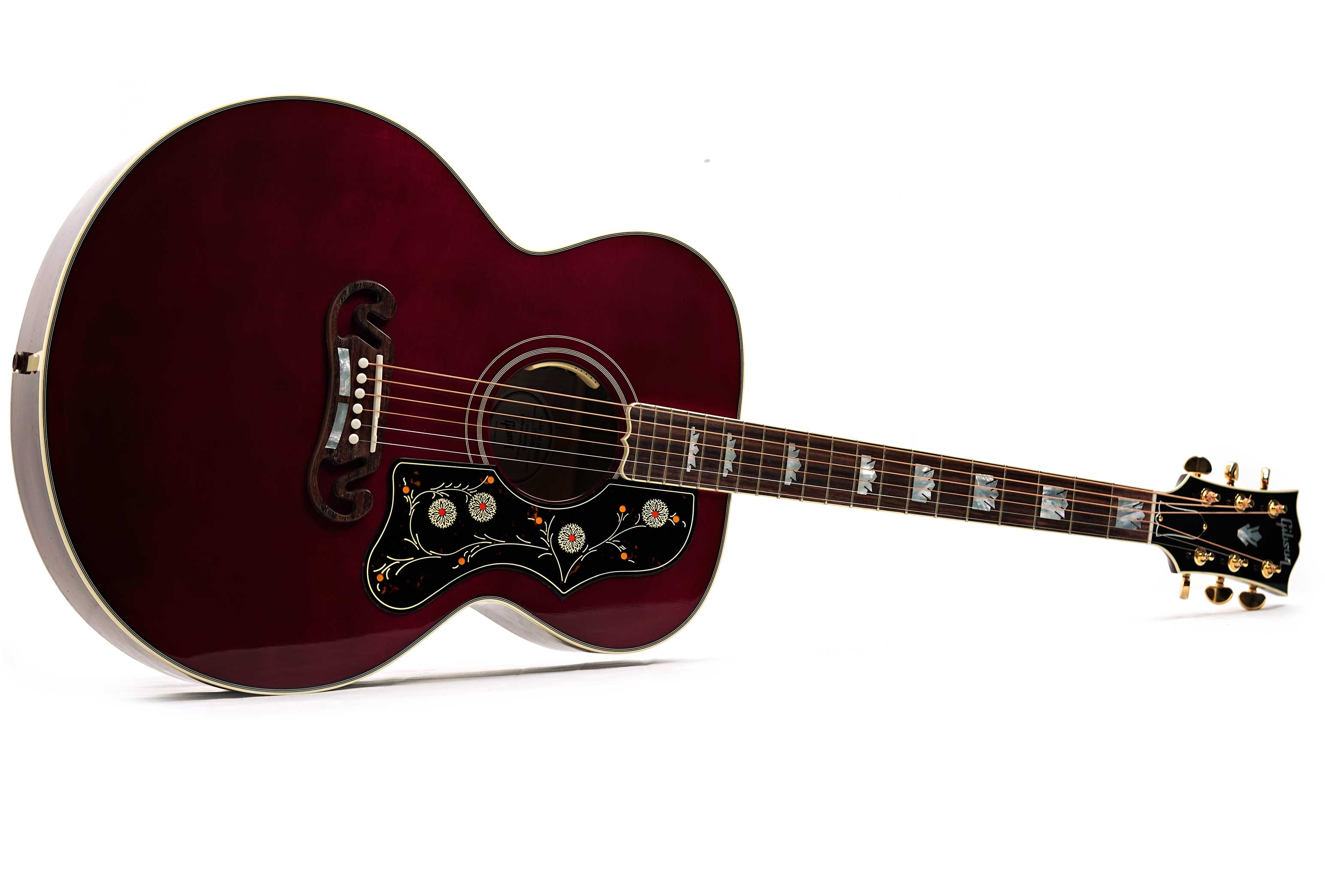 Gibson SJ-200 Standard Maple Wine Red #20525005