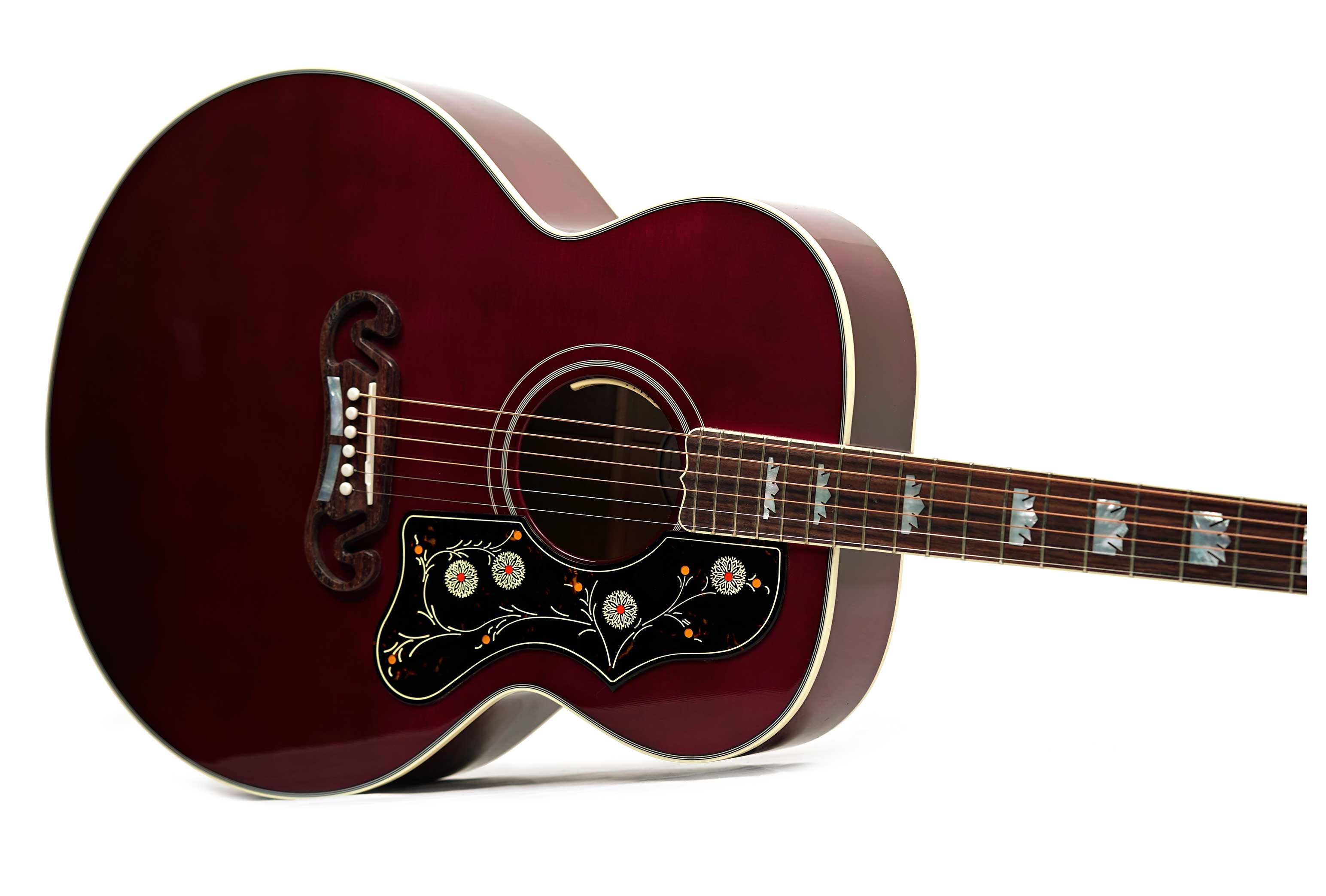 Gibson SJ-200 Standard Maple Wine Red #20525005