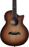 Alvarez Artist Series LJ2CESHB Little Jumbo Travel Guitar