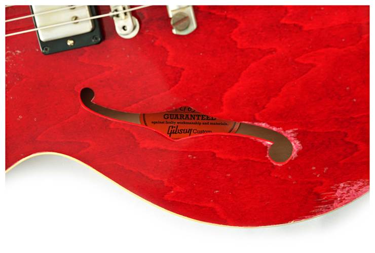 Gibson Custom Shop 1961 ES-335 Reissue Heavy Aged 60s Cherry #121056 Gibson Custom Shop 1961 ES-335 Reissue Heavy Aged 60s Cherry #121056