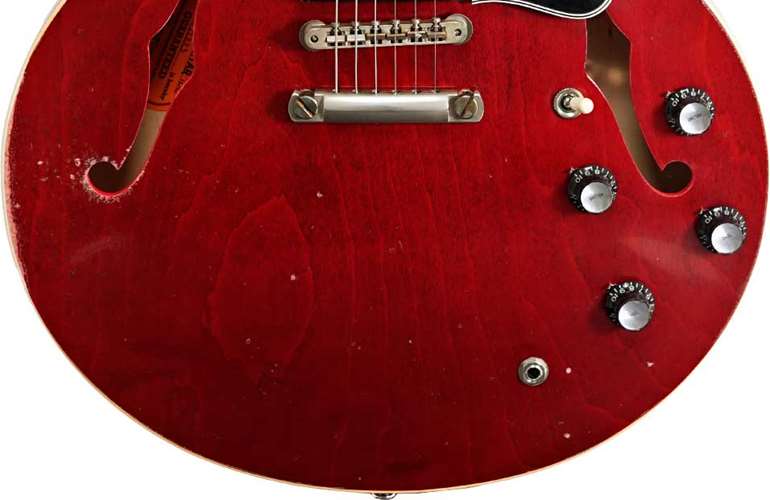 Gibson Custom Shop 1961 ES-335 Reissue Heavy Aged 60s Cherry #122233 Gibson Custom Shop 1961 ES-335 Reissue Heavy Aged 60s Cherry #122233