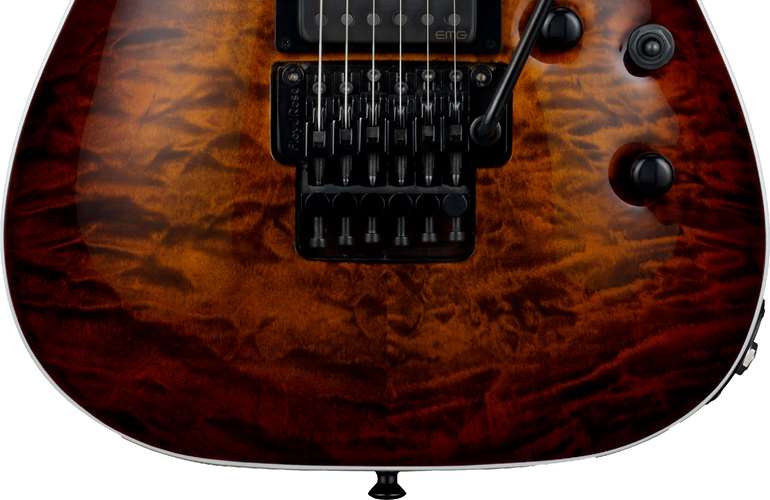 ESP E-II Horizon FR-II Tiger Eye Sunburst ESP E-II Horizon FR-II Tiger Eye Sunburst