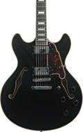 D'Angelico Premier DC Stop-Bar Black Flake (Ex-Demo) #KP226945