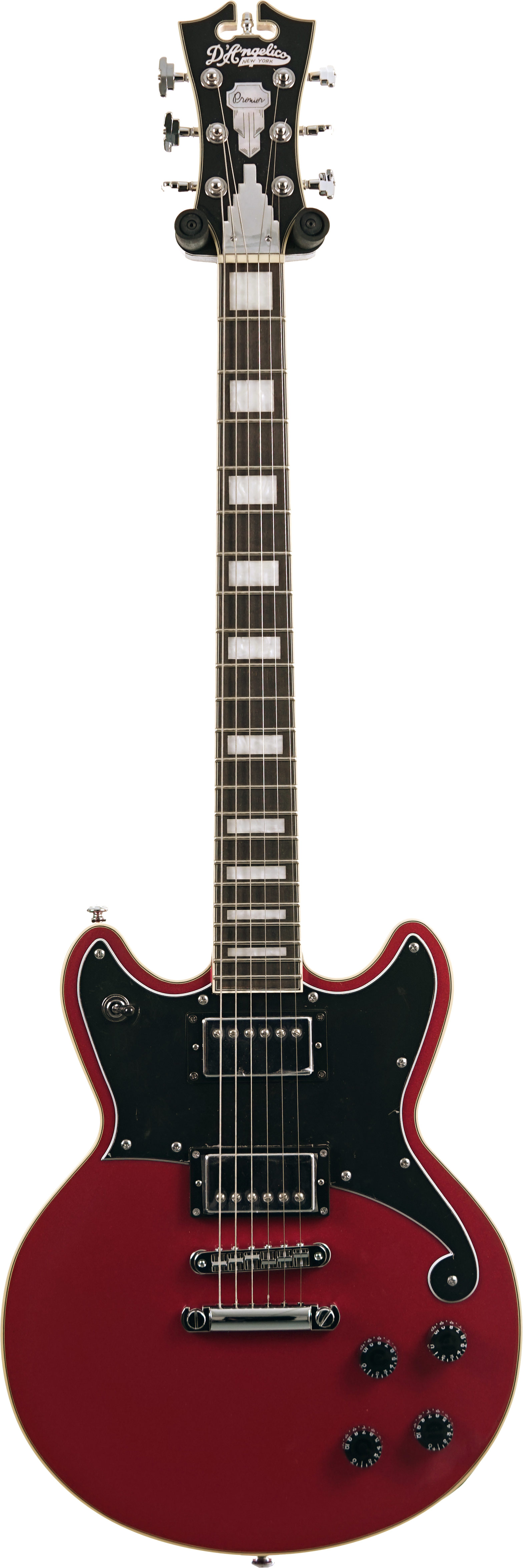 D'Angelico Premier Brighton Oxblood (Nearly New) #KP225195