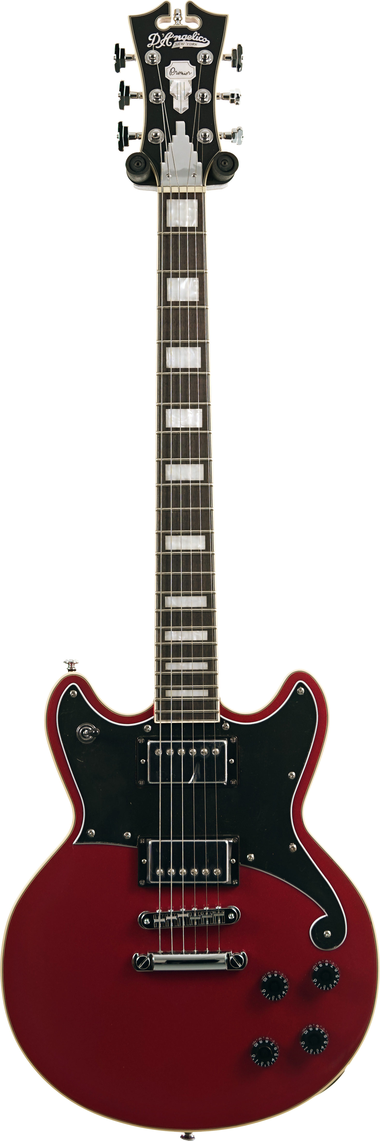 D'Angelico Premier Brighton Oxblood (Nearly New) #KP226735