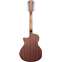 D'Angelico Premier Fulton LS Grand Auditorium Aged Mahogany 12 String Guitar Back View