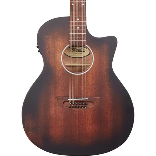 D'Angelico Premier Fulton LS Grand Auditorium Aged Mahogany 12 String Guitar D'Angelico Premier Fulton LS Grand Auditorium Aged Mahogany 12 String Guitar