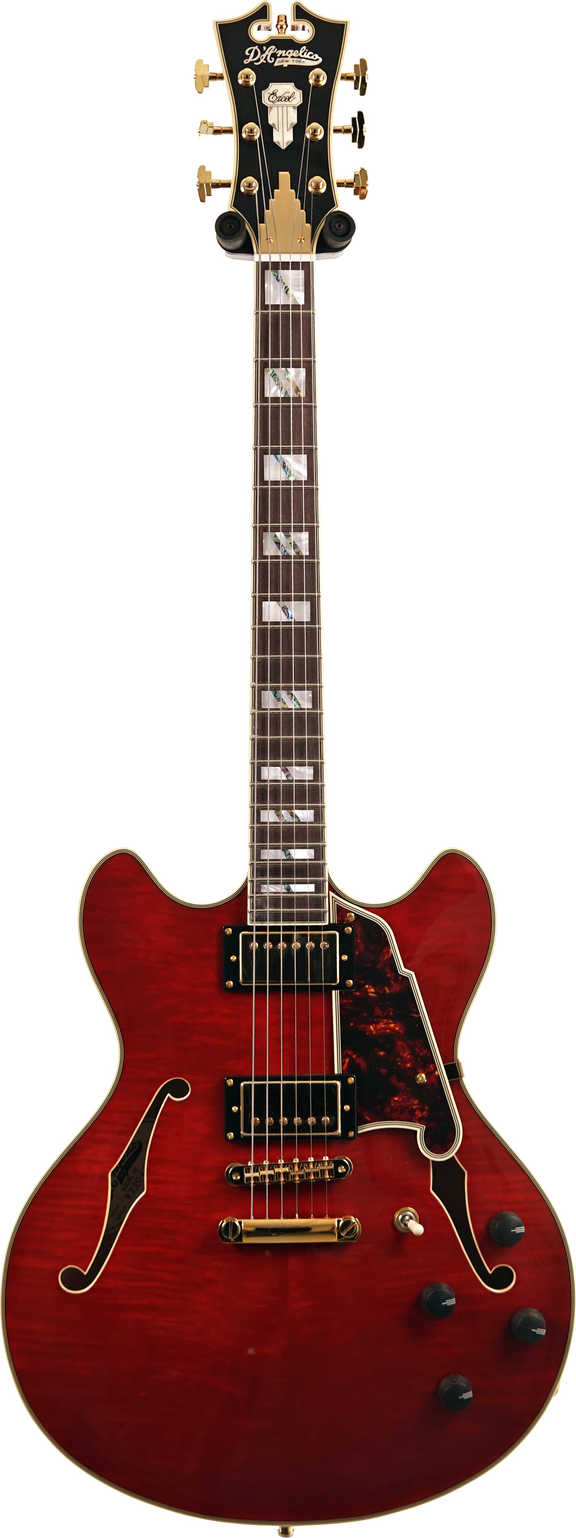 D'Angelico Excel DC Stop-Bar Viola (Ex-Demo) #W2204516