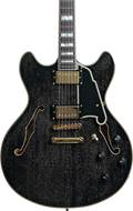 D'Angelico Excel DC Stopbar Black Dog