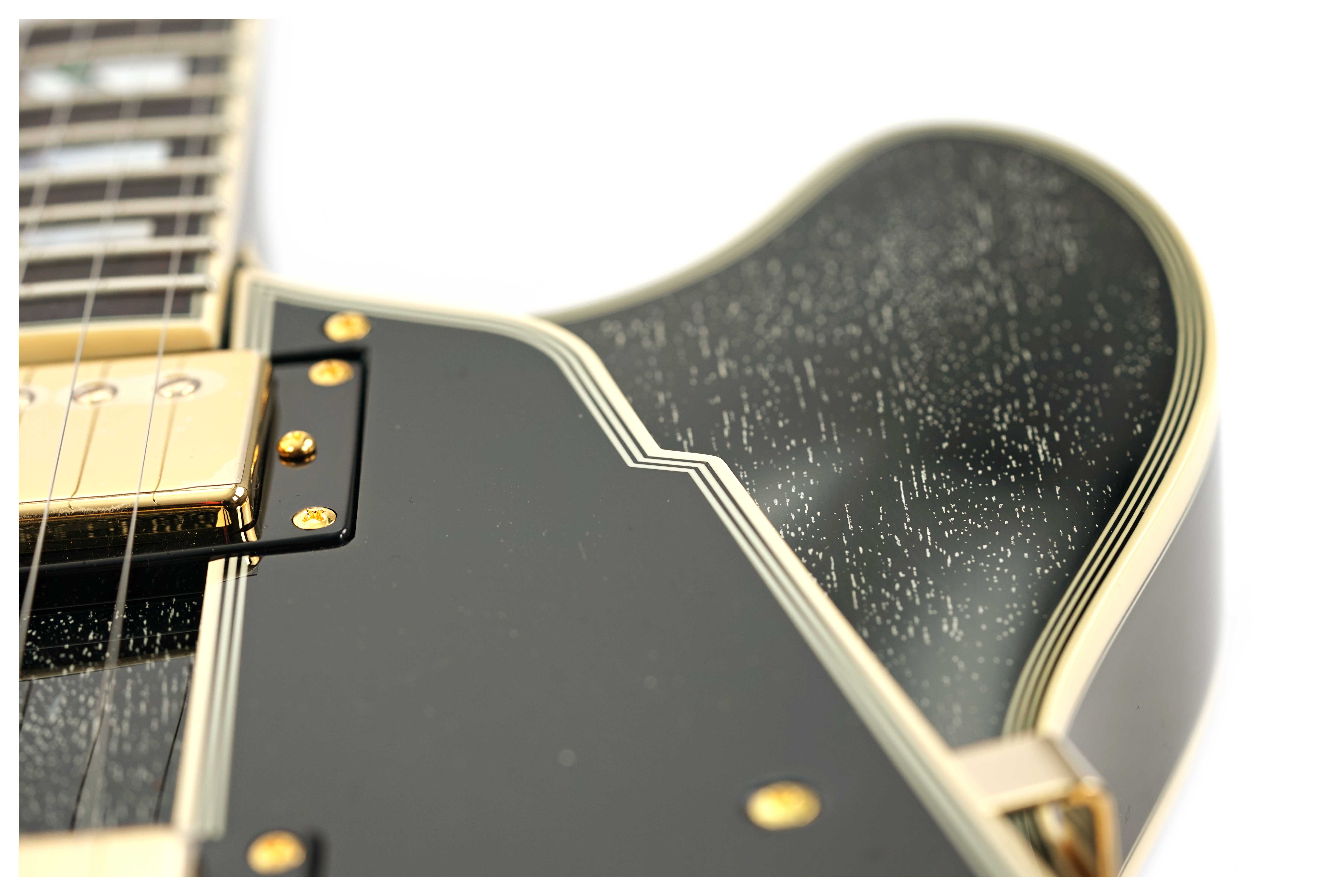 D'Angelico Excel DC Stopbar Black Dog 