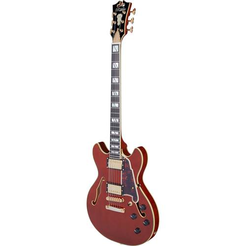 D'Angelico Excel Mini DC Stopbar Viola D'Angelico Excel Mini DC Stopbar Viola