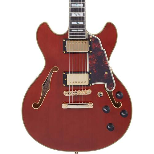 D'Angelico Excel Mini DC Stopbar Viola D'Angelico Excel Mini DC Stopbar Viola