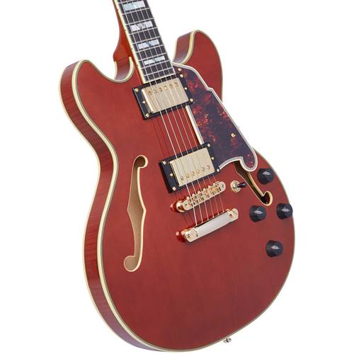 D'Angelico Excel Mini DC Stopbar Viola D'Angelico Excel Mini DC Stopbar Viola