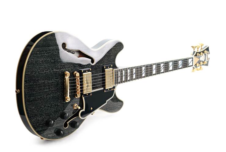 D'Angelico Excel Mini DC Stop-Bar Black Dog (Ex-Demo) #W2102258 D'Angelico Excel Mini DC Stop-Bar Black Dog (Ex-Demo) #W2102258