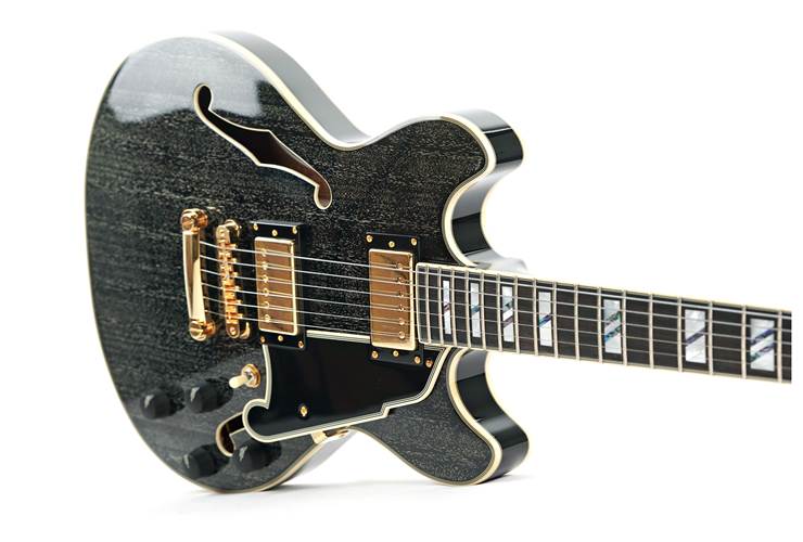 D'Angelico Excel Mini DC Stop-Bar Black Dog (Ex-Demo) #W2102258 D'Angelico Excel Mini DC Stop-Bar Black Dog (Ex-Demo) #W2102258