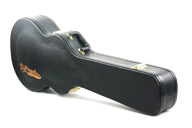 D'Angelico Excel Mini DC Stop-Bar Black Dog (Ex-Demo) #W2102258 D'Angelico Excel Mini DC Stop-Bar Black Dog (Ex-Demo) #W2102258