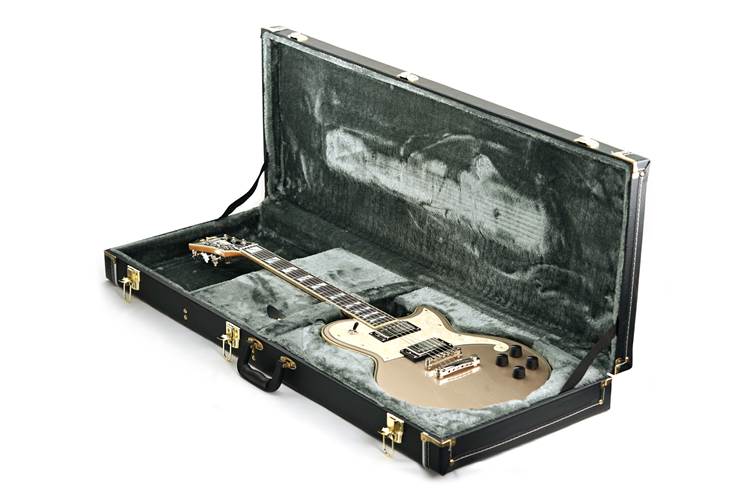 D'Angelico Deluxe Atlantic Desert Gold (Nearly New) #W2300696 D'Angelico Deluxe Atlantic Desert Gold (Nearly New) #W2300696