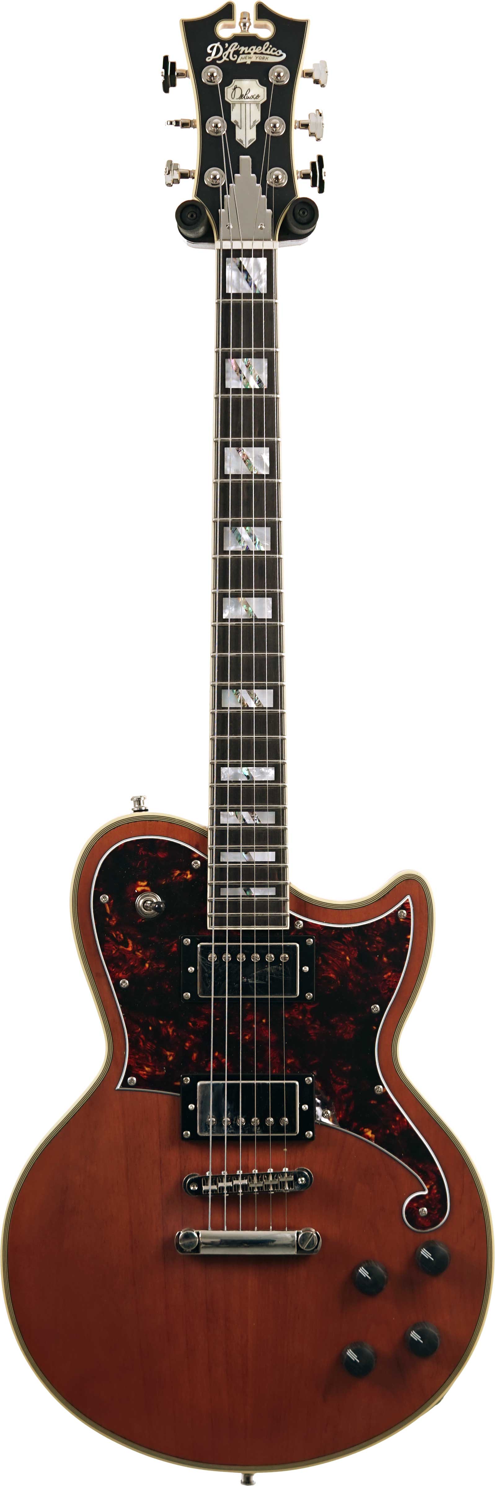 D'Angelico Deluxe Atlantic Matte Walnut (Ex-Demo) #W2203244