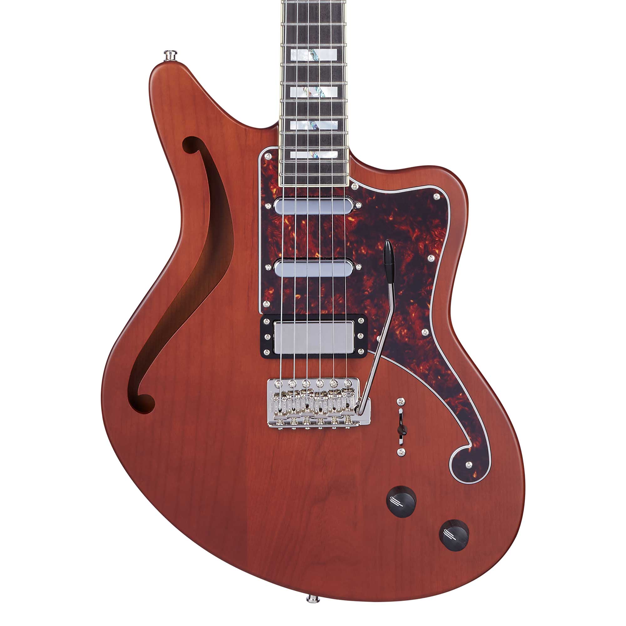 D'Angelico Deluxe Bedford Semi Hollow Matte Walnut 