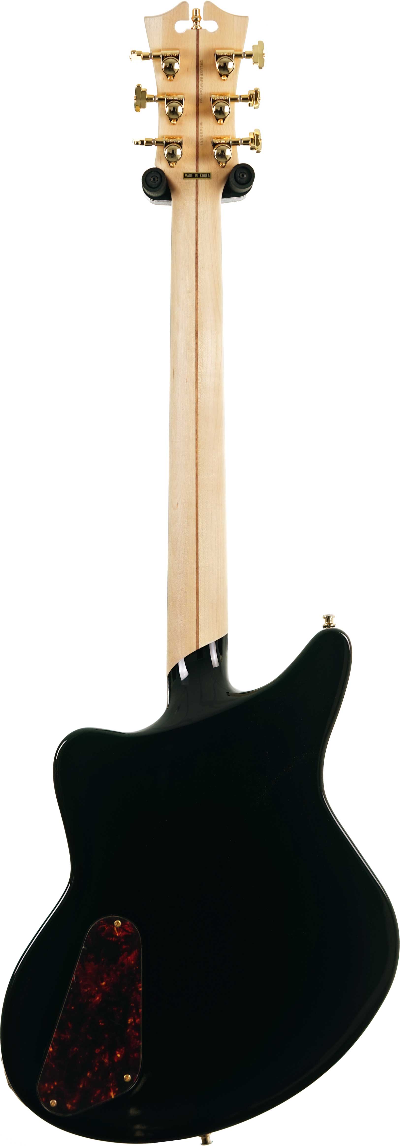 D'Angelico Deluxe Bedford Semi Hollow Black (Ex-Demo) #W2400351