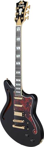 D'Angelico Deluxe Bedford Semi Hollow Black D'Angelico Deluxe Bedford Semi Hollow Black