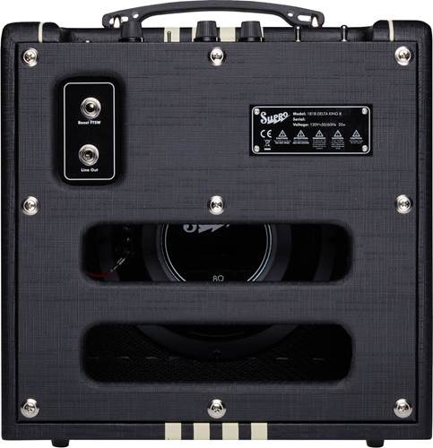 Supro Delta King 8 Black and Cream Supro Delta King 8 Black and Cream
