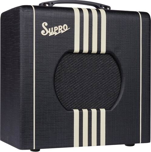 Supro Delta King 8 Black and Cream Supro Delta King 8 Black and Cream