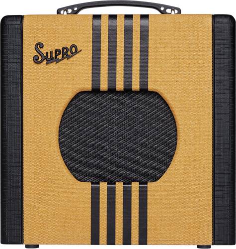 Supro Delta King 8 Tweed and Black Combo Valve Amp